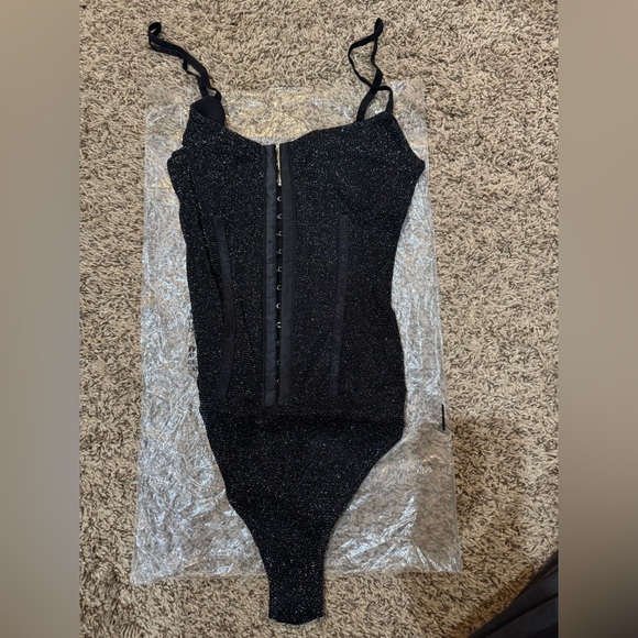 NWT Free People Shimmer Night Rhythm Bodysuit - Picture 8 of 10